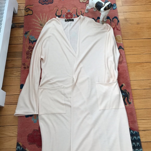 LORO PIANA wool/silk robe - Picture 2 of 9